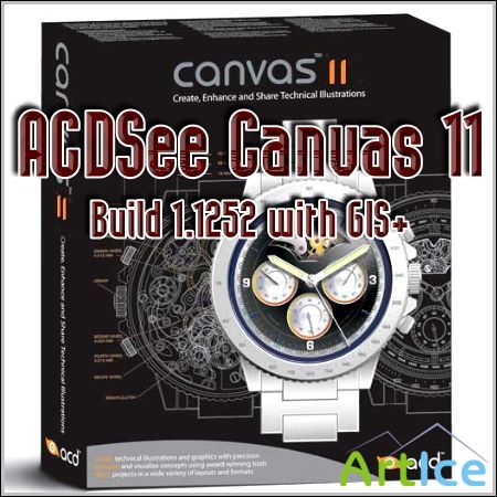 ACDSeeCanvas 11.0  Build 1.1252 with/GIS+
