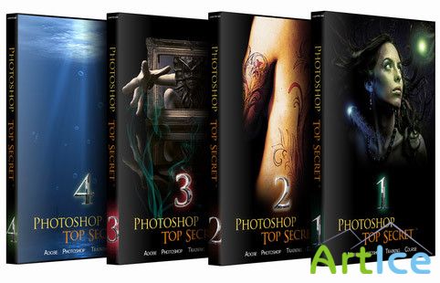 Photoshop Top Secret. 4 DVD+BONUS. Avi (RIP)
