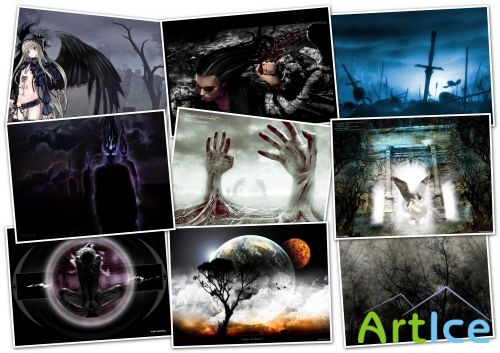 Gothic Wallpapers pack[1].