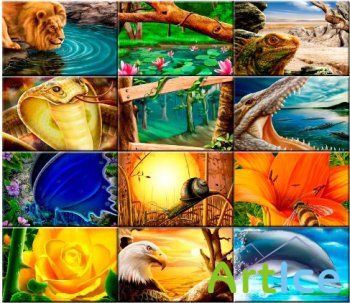 Wonderful UHQ Nature Paintings