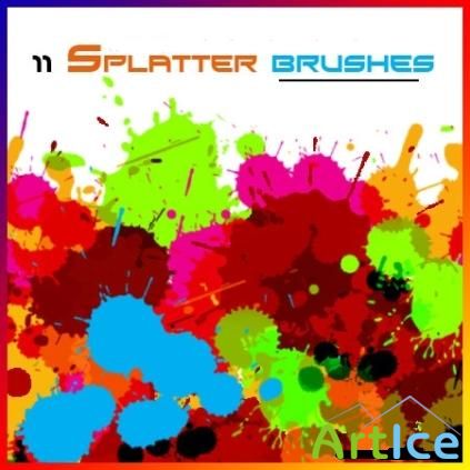 Splatters Brushes Pack