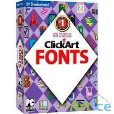 ClickArt - Handwritten Fonts Full CD