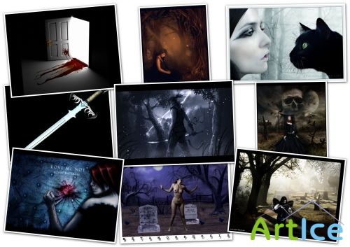 Gothic wallpapers pack [3]