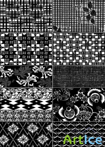 Japanese ornaments and patterns 19       19