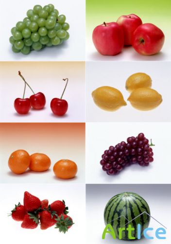       Klipart  Berries and fruits