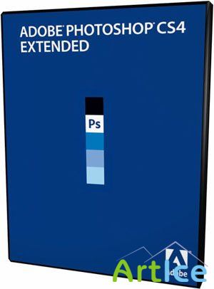 Adobe Photoshop CS4 Extended RU 11.0.1 (32-bit-Unattended--2009)