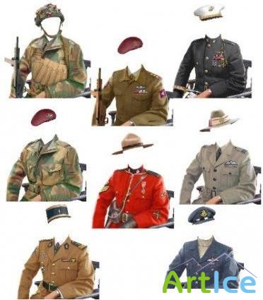 PSD Templates - Uniforms