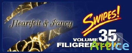 Digital Juice - Swipes! 35: Filigree Flow HD