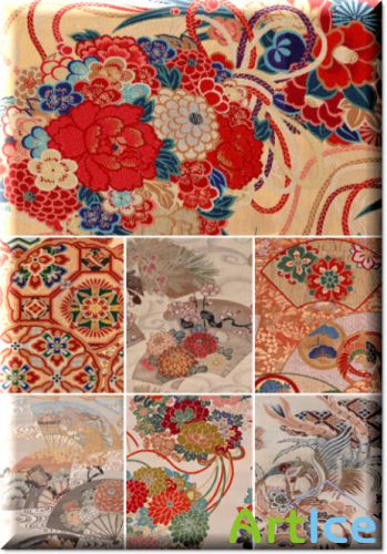 Japanese ornaments and patterns 22       22