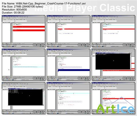 Video Tutorial: C++ Beginner CrashCourse (2006)