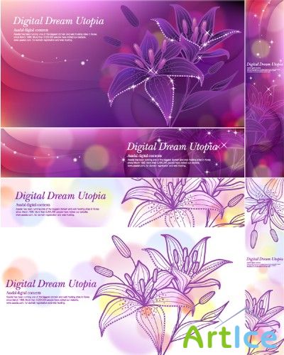 Asadal Digital Dream Utopia Flower 3