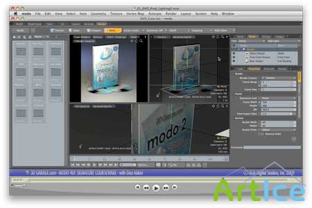 3D Garage: Modo 401 Signature Course by Dan Ablan (2009)