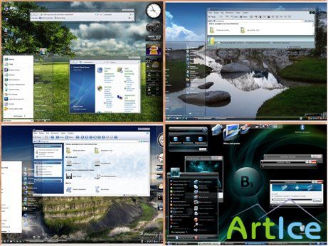 4 Themes for Windows