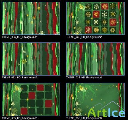 Editor's Themekit 33: Christmas Colors