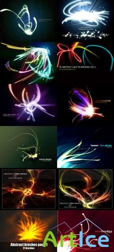 Abstract  Fractal Brushes Vol.01