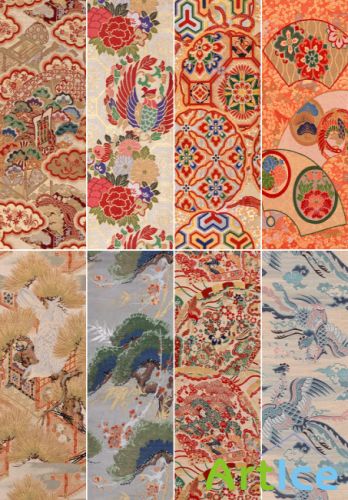 Japanese ornaments and patterns 26       26
