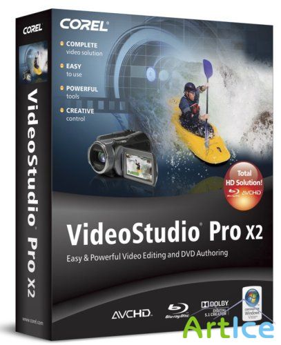 Corel VideoStudio Ultimate X2 12 Full (3 CD)