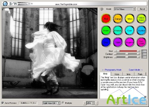 BW Styler 1.03 for Adobe Photoshop
