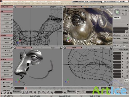 Advanced Subd Surface Modelling (2004)