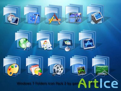  - Windows Seven Folder Icon Pack