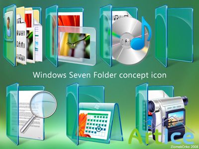  - Windows Seven Folder Icon Pack