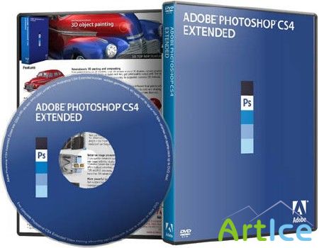 Adobe Photoshop CS4 Extended 11.0.1 Russian and Multilingual + C    (2009)