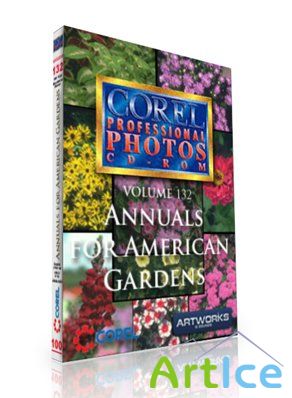Corel Professional Photos Vol 132 - Annuals for American Gardens