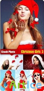 Stock Photo - Christmas Girls 3