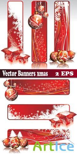Vector banners items