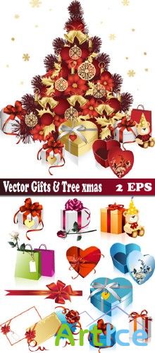Vector gifts items