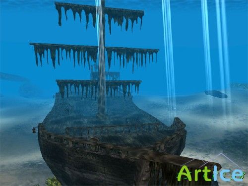 Pirate Ship 3D Screensaver v1.2