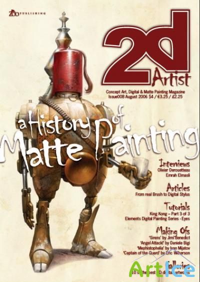 2DArtist. Issue 008 August 2006