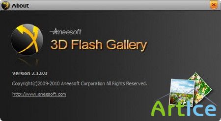 Aneesoft 3D Flash Gallery 2.1.0.0