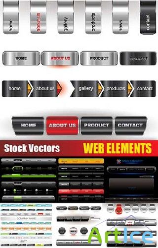 Stock Vectors - Web Elements