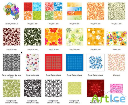 436 Patterns & Backgrounds vector images
