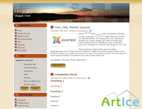   Joomla 1.5