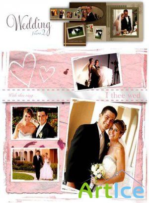 Grphi uthrity - Wedding Templates [Book & Card series - volume 2] 3xDVD5 (2009) - PSD