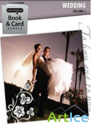 Grphi uthrity - Wedding Templates [Book & Card series - volume 1] 3xDVD5 (2009) - PSD