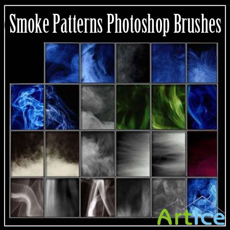Smoke Patterns Photoshop Brushes