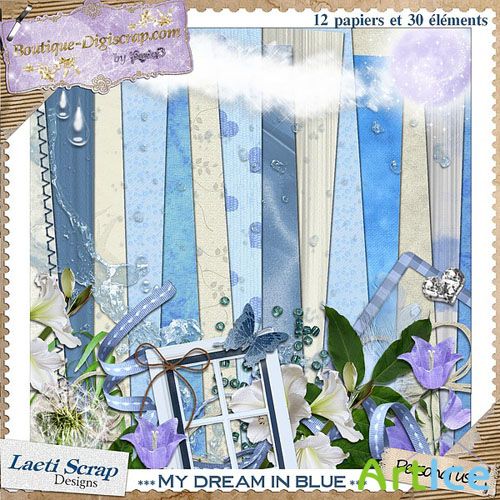 SCrap Kit - My Dream in Blue