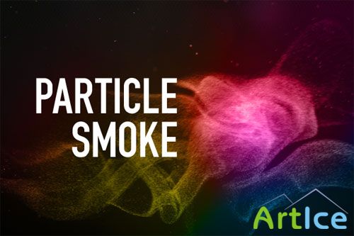Particle Smoke Photoshop Brushes