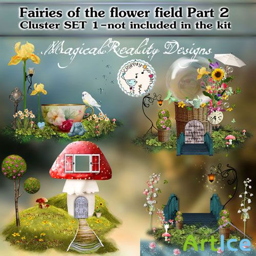 Magik scrap-kit Fairies of the Flower Field 2