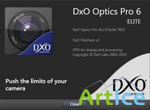DxO Optics Pro v6.2.0 Build 7822