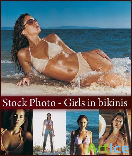Stock Photo - Girls in bikinis