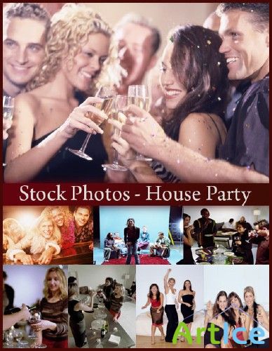 Stock Photos - House Party