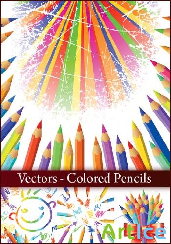 Vector - Colored Pencils