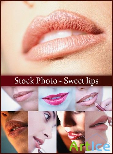 Stock Photo - Sweet lips