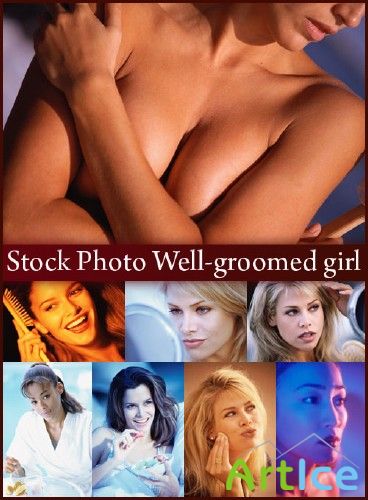 Stock Photo Well-groomed girl