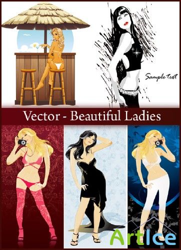 Vector - Beautiful Ladies