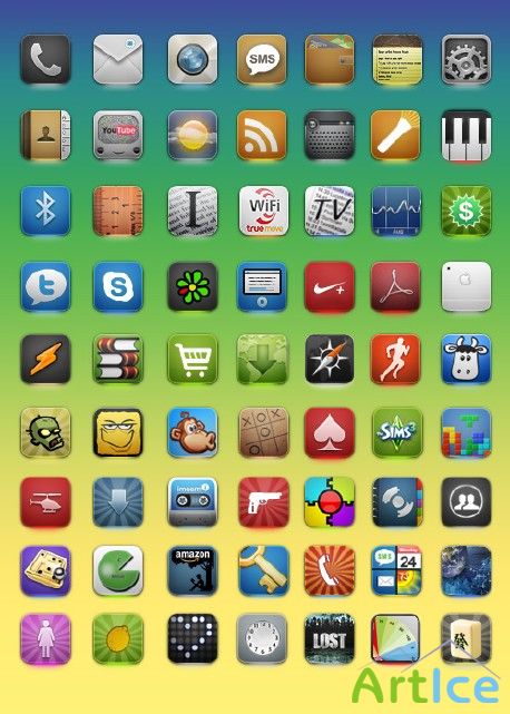 iChange Icons by iPhone Theme